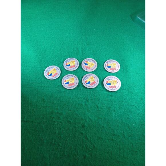 Pepsi-Cola Pog First Day Issue Collectors Caps lot of 7 - Picture 5 of 8